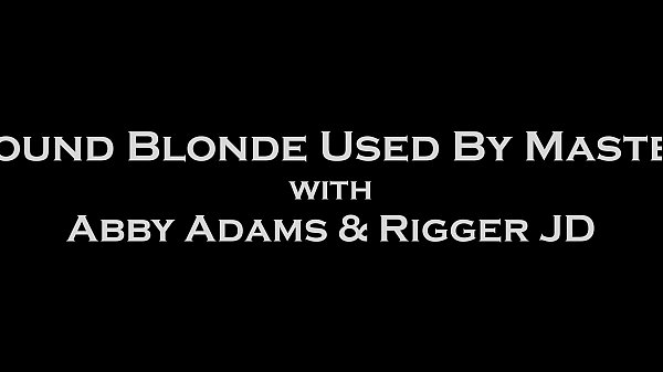 Bound Blonde Used By Master : A Sneak Peek