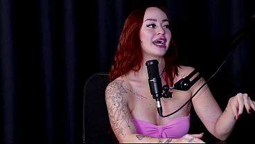 BEST MOMENTS FROM THE NAUGHTY AND FILTHY CHAT WITH MILENA MOREAU ON PORN CAST BRAZIL - PART 3 (WATCH ON: SHEER/RED)