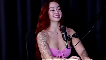 BEST MOMENTS FROM THE NAUGHTY AND FILTHY CHAT WITH MILENA MOREAU ON PORN CAST BRAZIL - PART 3 (WATCH ON: SHEER/RED)