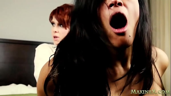 Download Video - Submissive Asian Slut Maxine X Dominated By Her Lesbian Lover Lily Cades&excl;