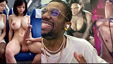 Big Breast Blonde Slut Shooting Delicious Cum From Her Hard Girl Cock, Transgender Asian Girl Gets A Handjob And Cums All Over, Trans Magician Teasing Her Girl Cock, Trans DJ Cums, AI Generated