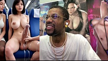 Big Breast Blonde Slut Shooting Delicious Cum From Her Hard Girl Cock, Transgender Asian Girl Gets A Handjob And Cums All Over, Trans Magician Teasing Her Girl Cock, Trans DJ Cums, AI Generated