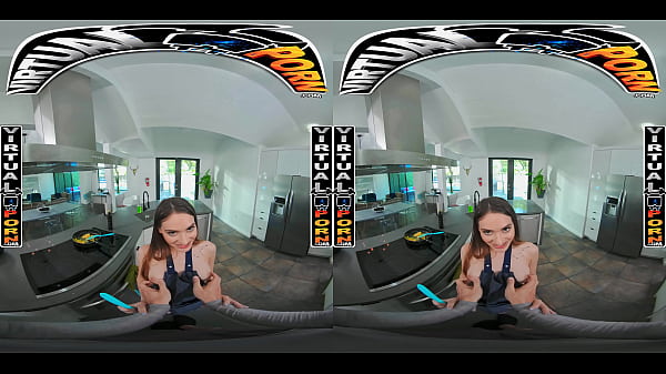 VIRTUAL PORN - Cum Enjoy Some Breakfast With Petite Teen Sera Ryder In VR