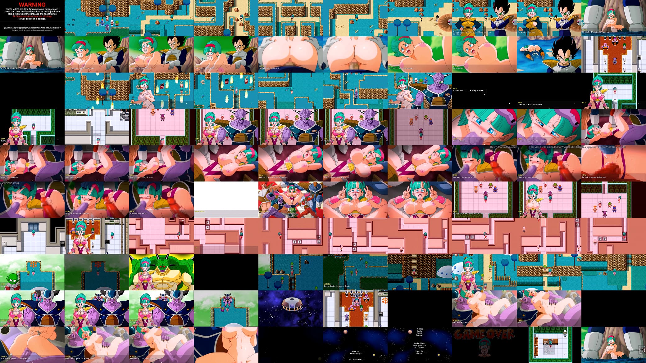 Bulma Brief Adventure 3 HD  Par 3 - Ultimate Boob Job - End 预览图