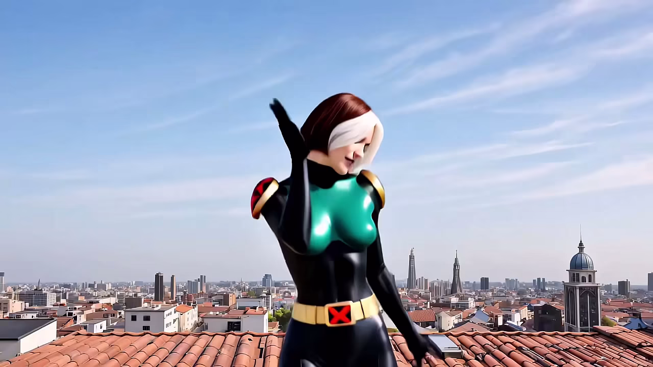 X-Men Rogue Evolution: She Drains Your Cock With One Touch (AI)