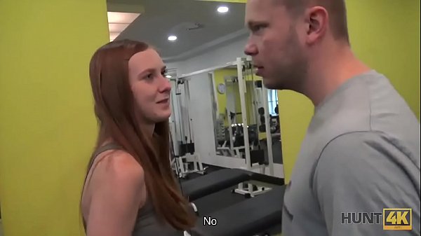 HUNT4K. Naive cuckold watches comely GF fucked hard by stranger