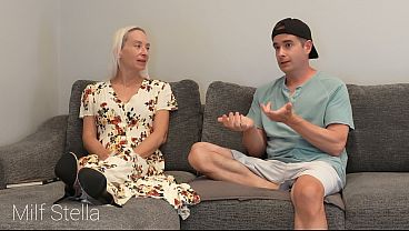 Condom Removed For Stepson's Special Day - THE INAPPROPRIATE GIFT E26 - MILF STELLA FREE VIDEO