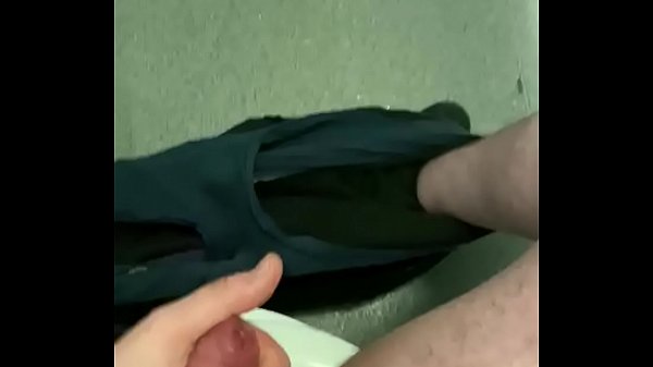 Download Video - Cruising in public bathroom wanking my hard cock with big cumshot