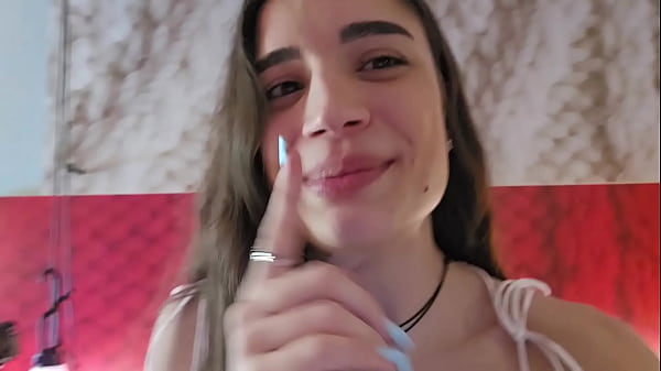 My girlfriend catch me with Elisa Calvi
