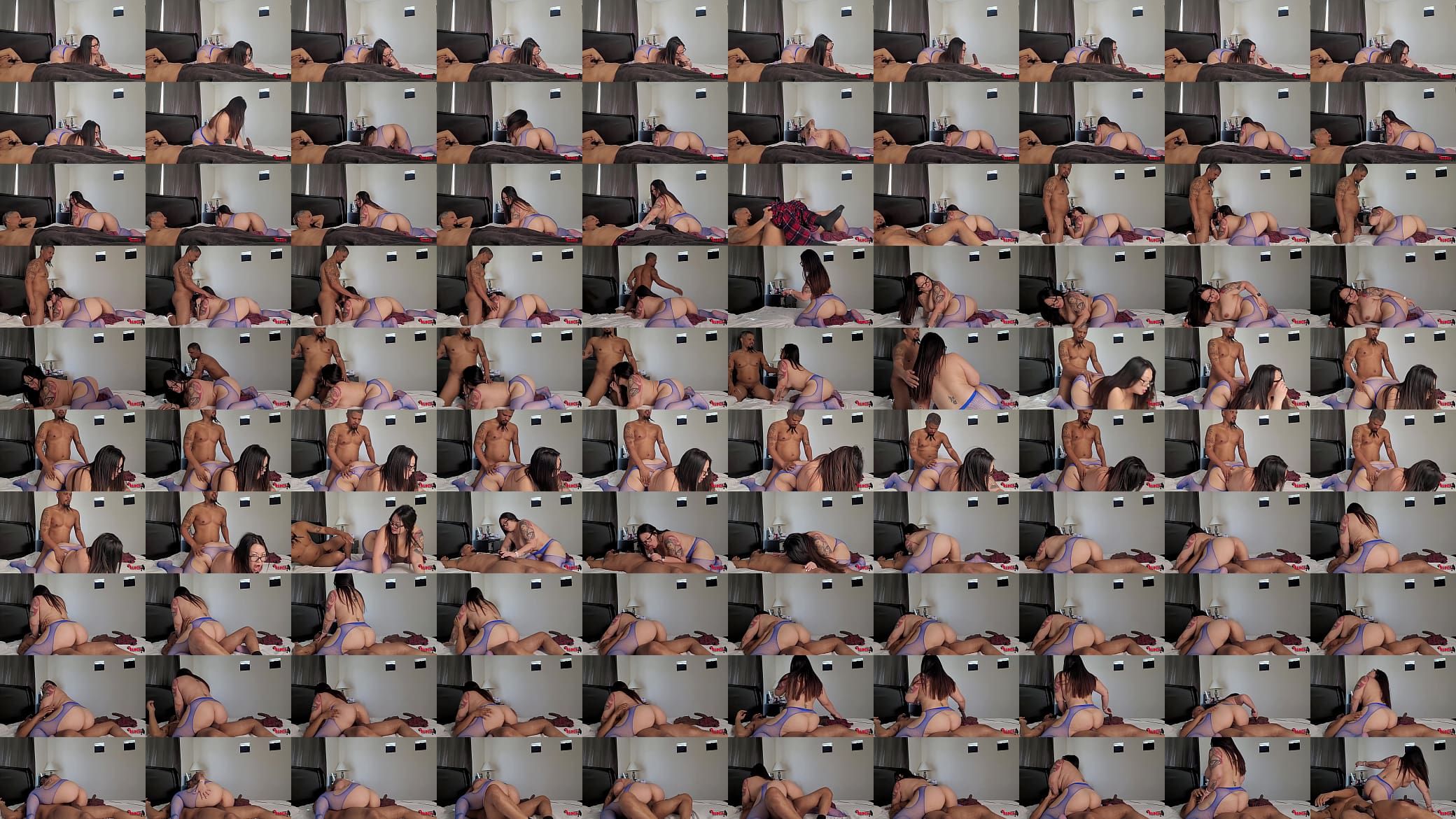 Phat ass asian MILF Tokyo Leigh gets caught fucking stepson and now has to take 2 dicks 预览图
