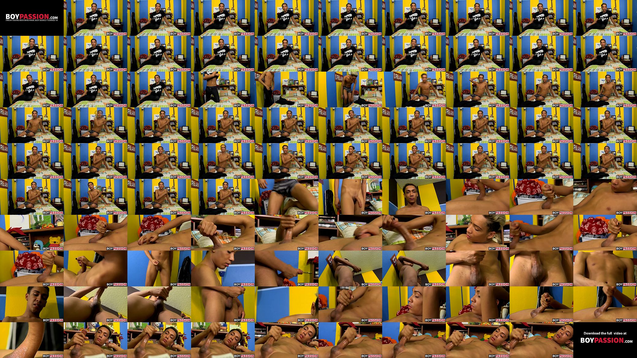 Slim twink Andrew Brenton stroking his massive boner alone 预览图