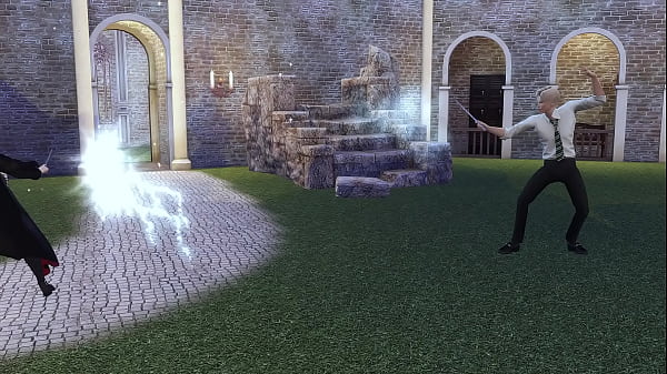perversions at hogwarts hermione granger lost a duel to draco malfoy and got hard anal sex with a deep throat sims me hentai sfm
