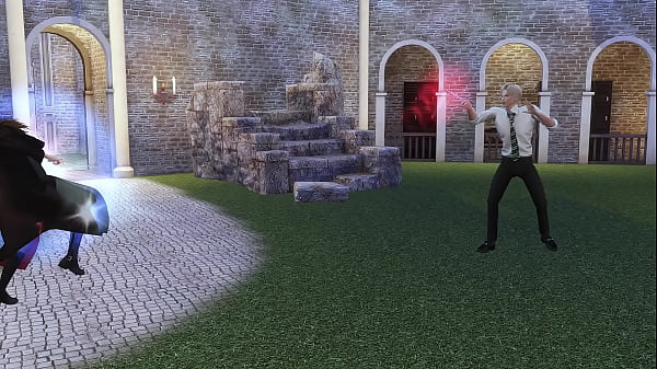 perversions at hogwarts hermione granger lost a duel to draco malfoy and got hard anal sex with a deep throat sims me hentai sfm