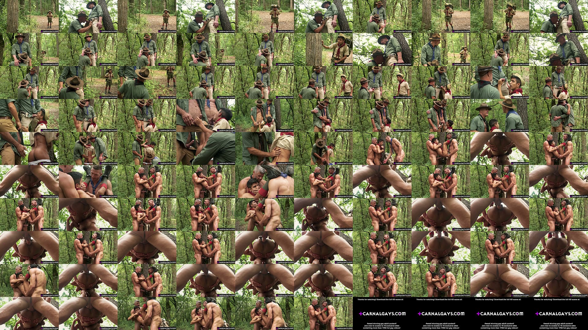 He Thought It Was an Animal... He Was WRONG! Scout boy Milo Miles adventures in the woods turned into a nightmare as he catch his two scoutmasters making out! 预览图
