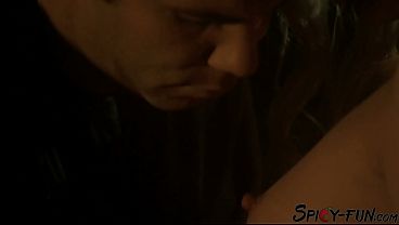 Sex Outside With The Lustful Blonde Girlfriend