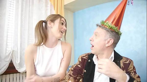 Charlotte Angie - Happy Birthday Daddy Casanova! Piss, Anal, Spit, Fist, Deep-throat AC013