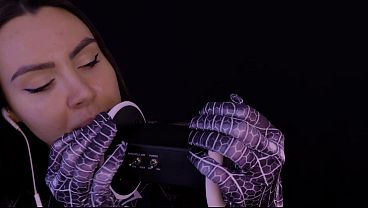 ASMR Ear Eating Licking Spider Girl Cosplay