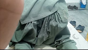Desi Husband and Wife Sharing a Deep Romantic Connection at Home (18 )