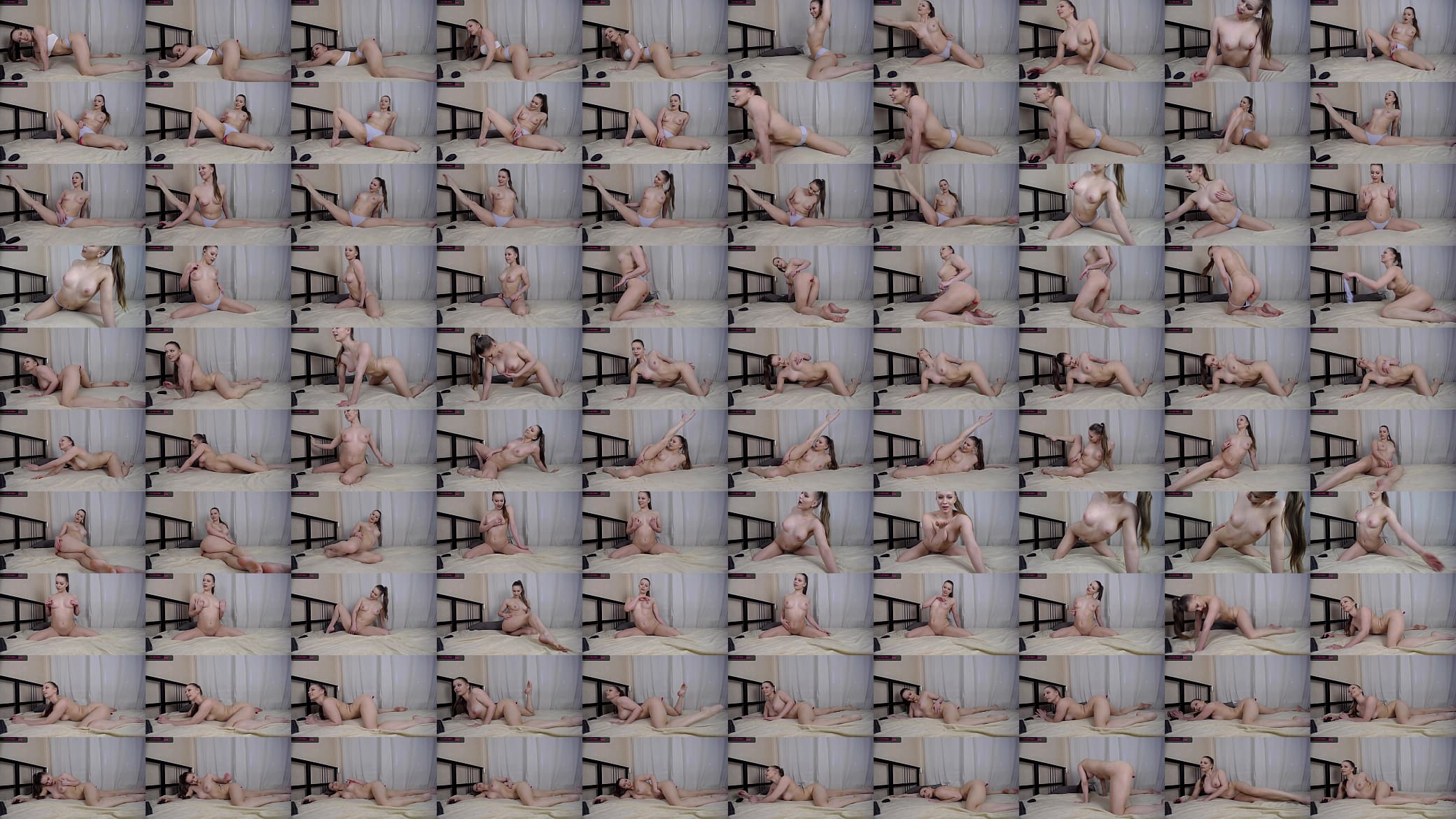Getting naked and touching body 预览图