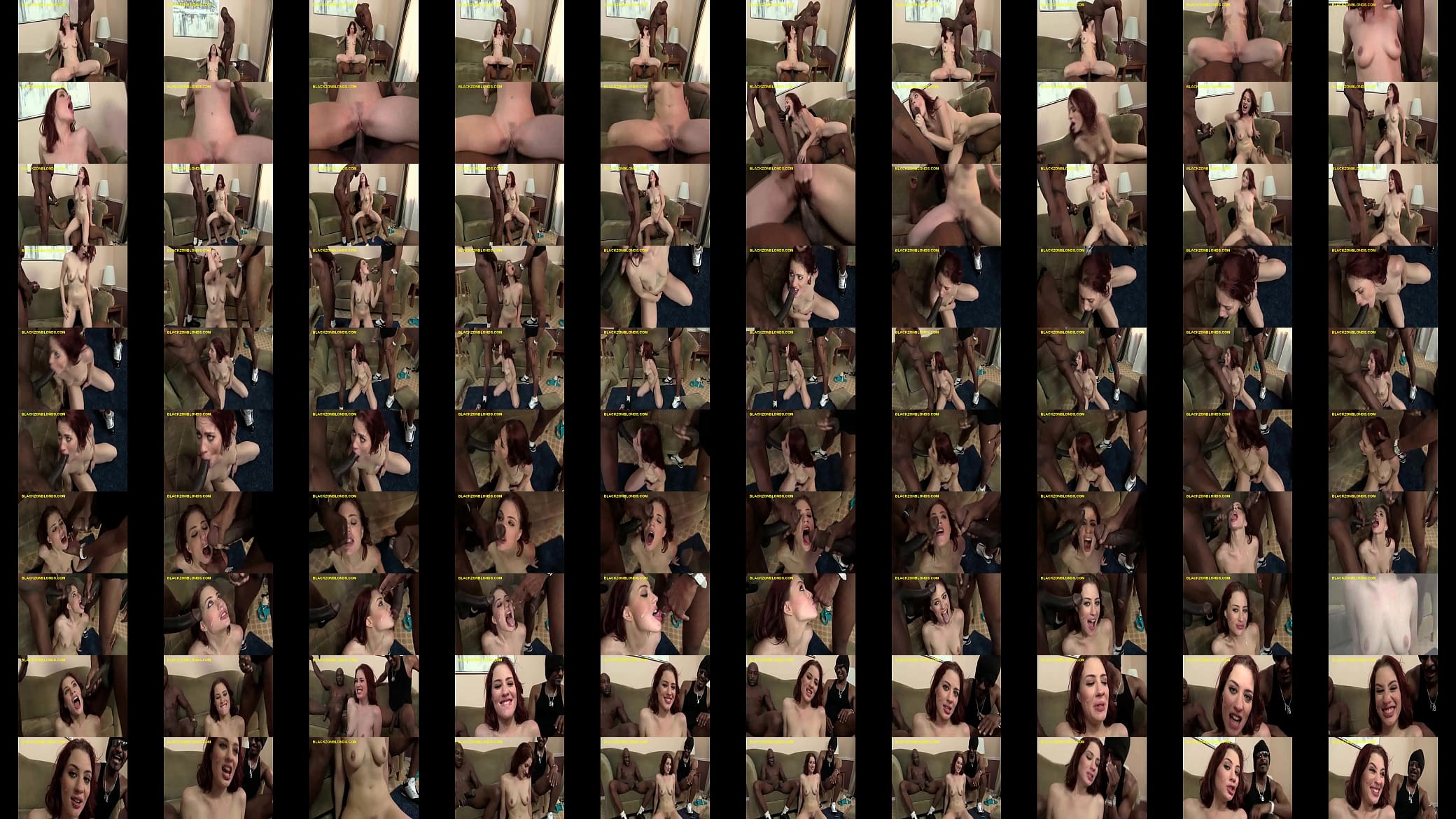 DoubleBlackCumLoadsforRedhead 预览图