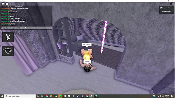 dumb roblox slut gets punished
