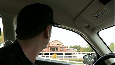 Brunette teen riding a big hard cock