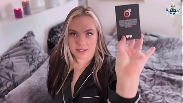 Kinky card game ends in creampie!