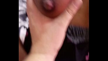Hot step daugher in sexy dress masterbating & give boobs job and show her sexy ass to step daddy