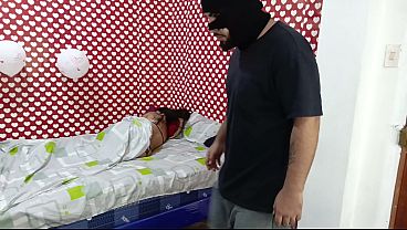 Beautiful, big-bootied stepmother having sex with her perverted stepson in the bedroom when no one is around.