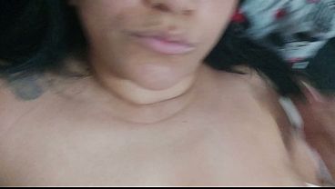 Sucking on Breasts, Jerking Off, and Fucking the Tight Little Asshole