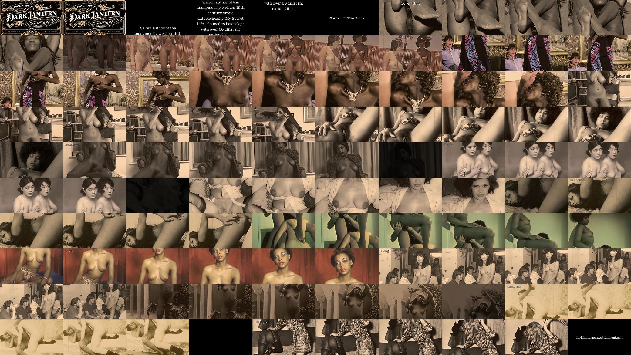 Dark Lantern Entertainment presents &#039;Vintage Women Of The World&#039; from My Secret Life, The Erotic Confessions of a Victorian English Gentleman 预览图