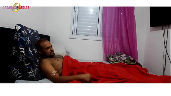 Freeing her ass and pussy for her lover.