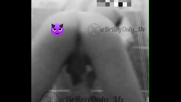 Standing masturbating