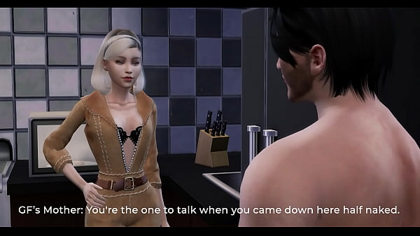 Fucking My Girlfriend in their Kitchen - 3D Hentai