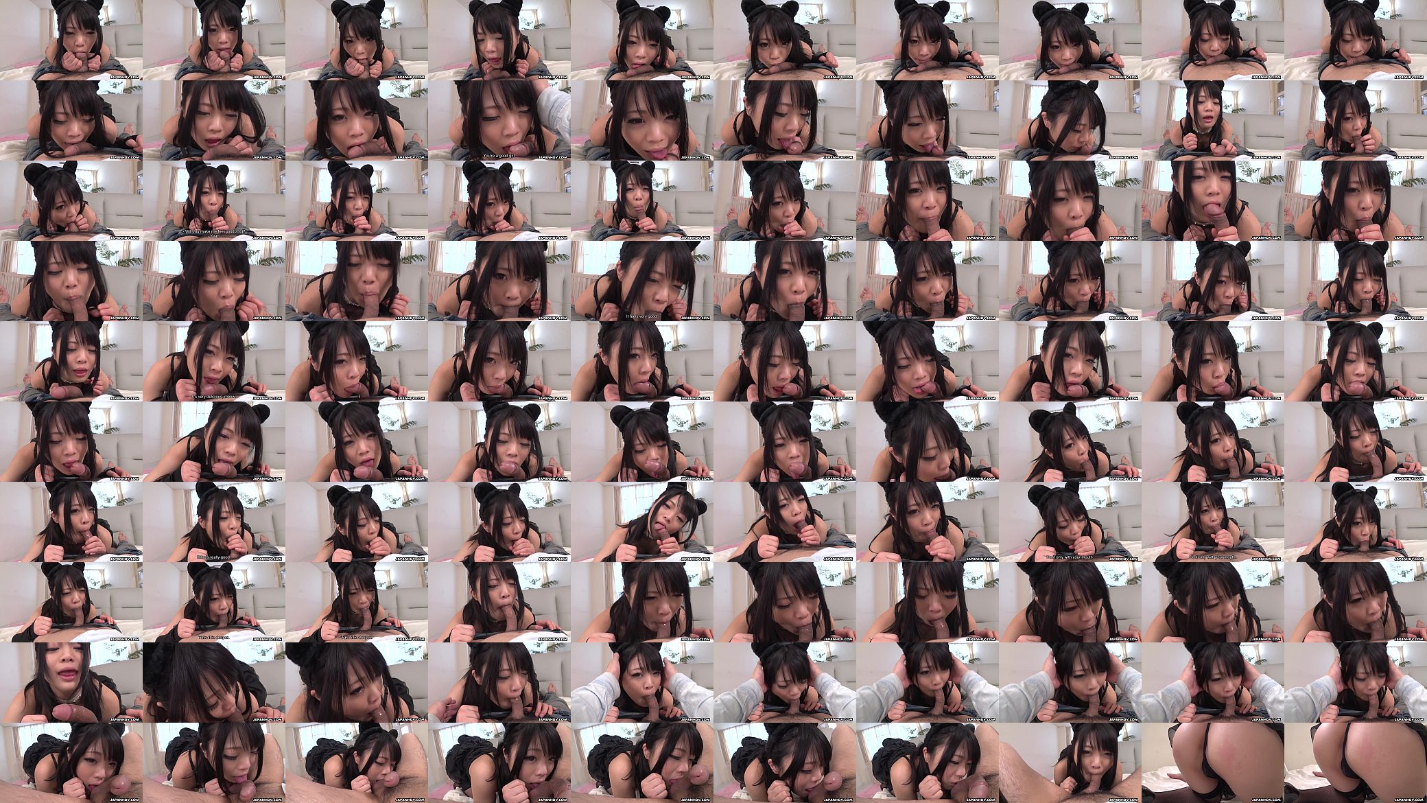 Japanese amateur cock teaser, Rinako gives a POV blowjob, uncensored 预览图