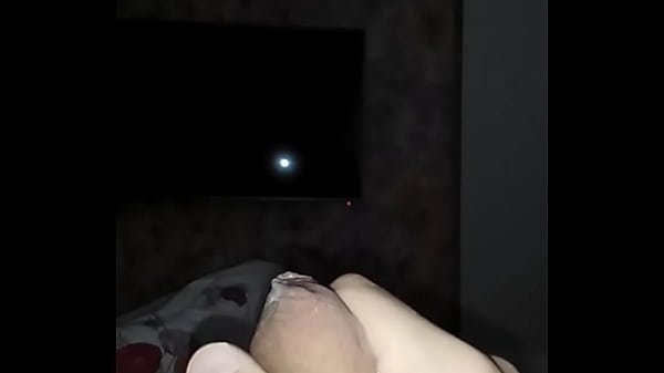 Jerking-off phimosis dick in slow motion, дрочу...