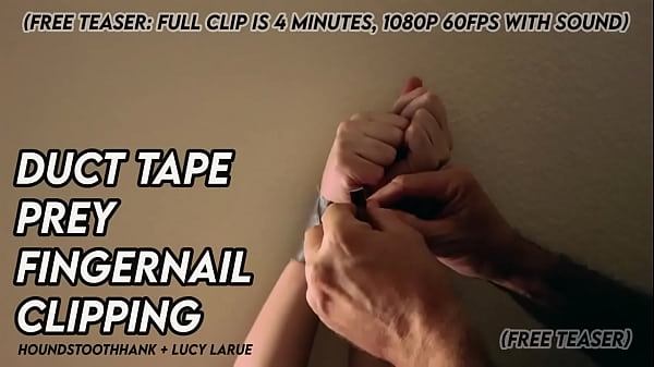 Duct Tape Prey Fingernail Clipping