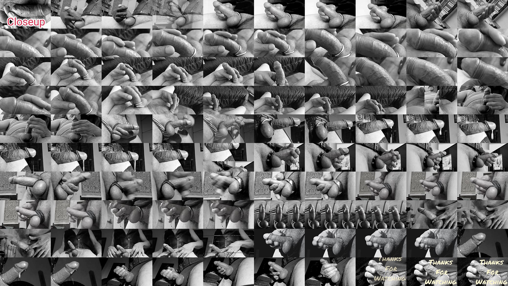Big cock closeup black and White 预览图