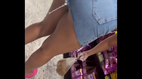 I went to the market without panties or a skirt, and it showed my whole pussy dripping with cum.