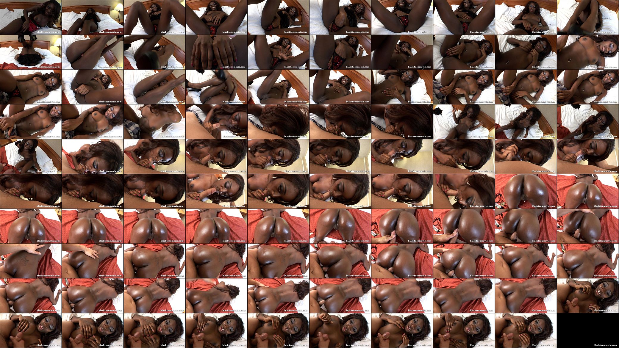 Sexy Black Girl w Nice Ass in Amateur Facial POV Video 预览图