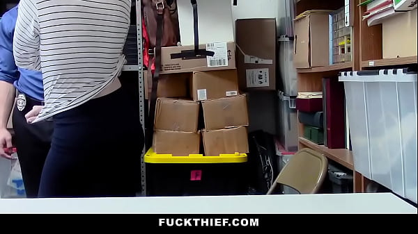 Redhead Shoplifter Faces Hard Time With Cop