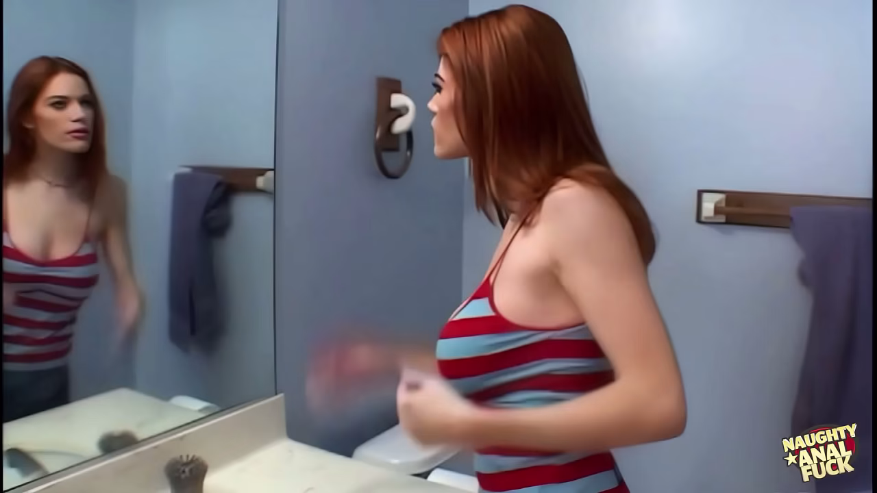 Roxetta the big tits madam pampers two boys in threesome double penetration anal cavity tasting.