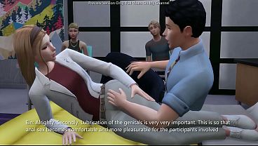 Hot Teen Volunteers Herself To Get Fucked In The Ass For Education - sims 4 - 3D animation