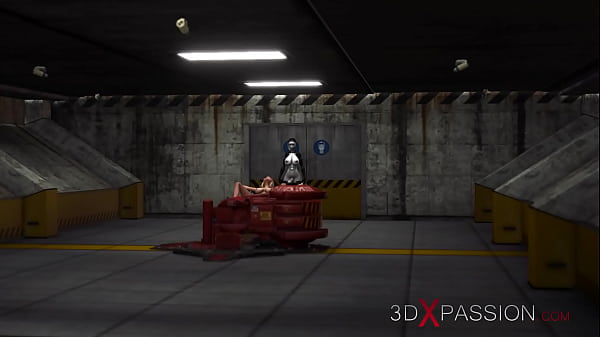 Download Video - Fuck system in Area 51&period; Female android fucks hard a sexy blonde