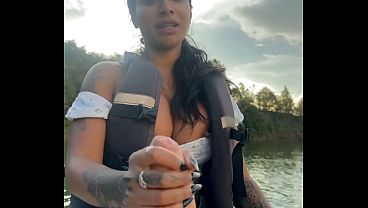 Download Video - DIRTY PLAYING ON THE JETSKY- YASMINA KHAN