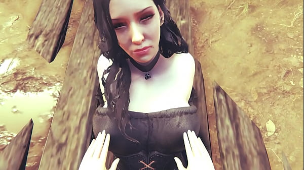 Yennefer of Vengerberg (The Wither 3 Wild Hunt) gets the best service from me - boobs fondle & intensive cunnilingus to climax orgasm sfm pov