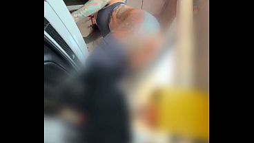  Dani Valentina   Bianca Bailee Pee In Public Garage