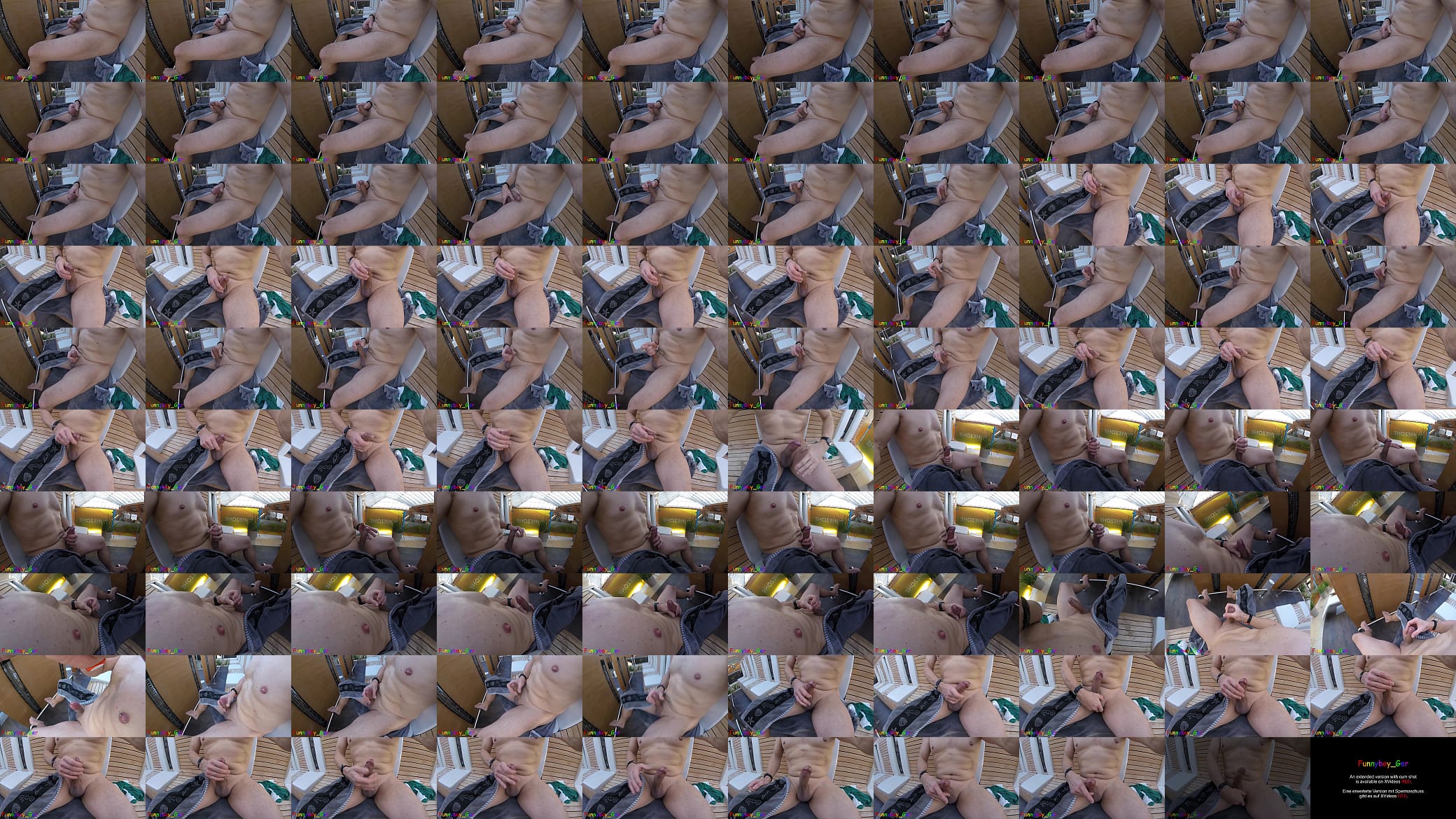 I jerk off my uncut, shaved penis naked in a very public infrared spa area of a thermal bath. (S) 预览图