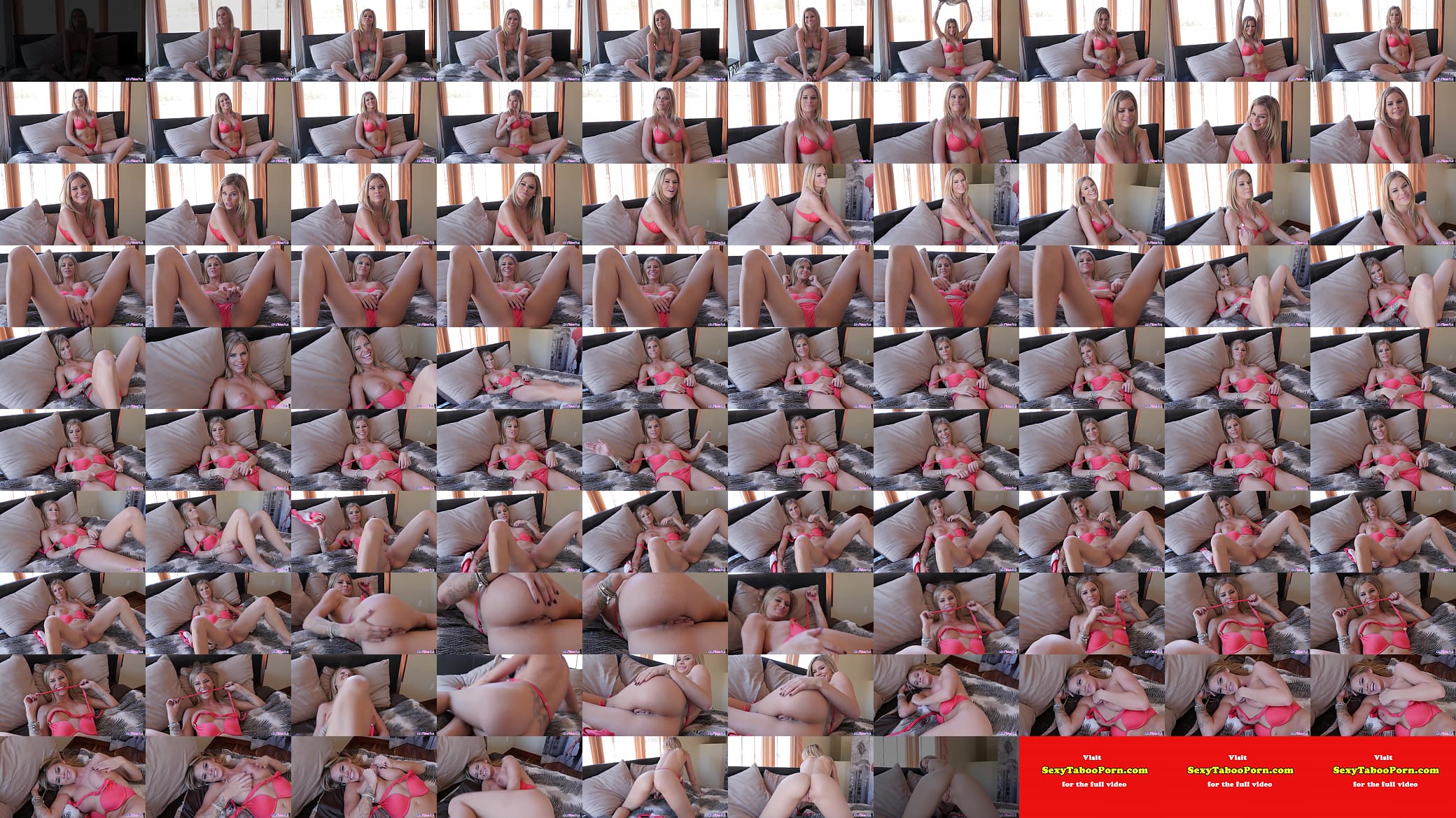 Pornstar interview turns erotic on the bed 预览图