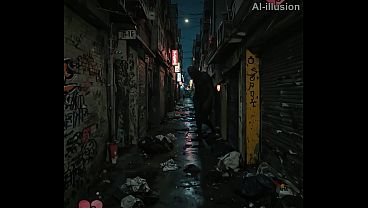 Holly ran into a monster part 1 (AI-generated) (No live-action) (NSFW) (fully voice)